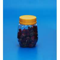 200ml top grade airtight well canned food plastic pet spice jar with screw lid