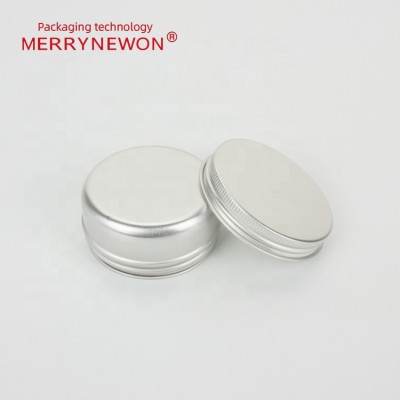 50g Metal Can Container Scented Candle Tobacco Packaging Tin Empty Aluminium Tins 50ml Tea