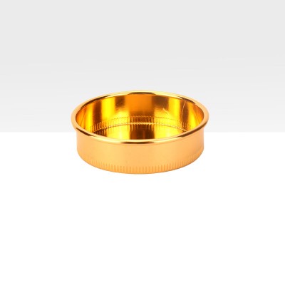 50*10mm electroplating aluminum colorful olive oil lid,cuticle oil cover,essential oil cap