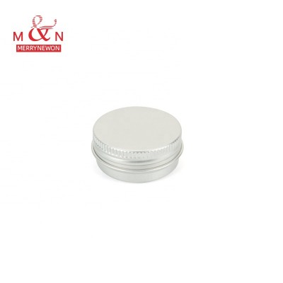 LH40*18mm Personalized Round Spices Packing Tin Box Cosmetic Lip Balm Jar 15g/ml Aluminium Metal Packaging