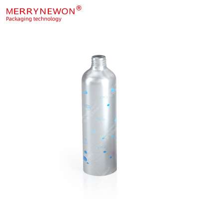 120ml aluminum bottle for cosmetic container, skin care water, disinfection spray packaging container custom printing